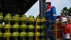 gas elpiji (LPG) 3 kilogram (kg)