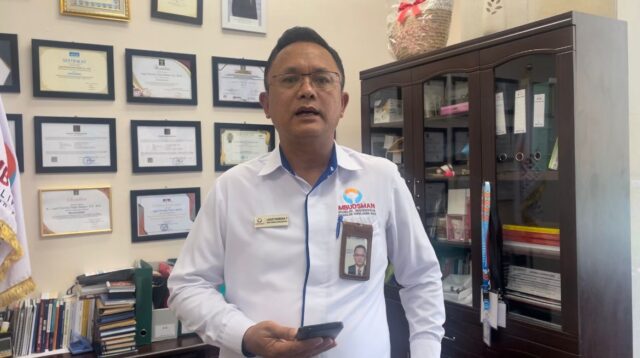 Kepala Perwakilan Ombudsman RI Provinsi Kepri, Dr Lagat Siadari