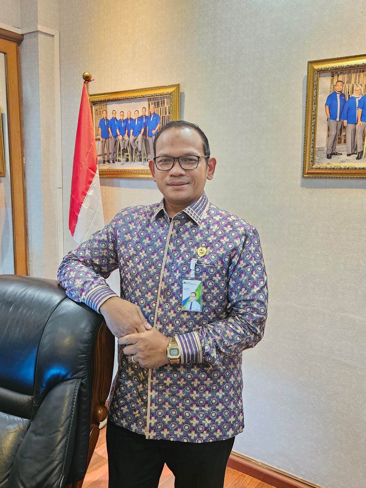 Kepala Cabang BPJS Ketenagakerjaan Nagoya Kota Batam yang baru, dr. Suci Rahmad, M.Kes, CDMP,