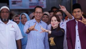 Pasangan Wali Kota dan Wakil Walikota Batam Terpilih, Amsakar Achmad dan Li Claudia Chandra