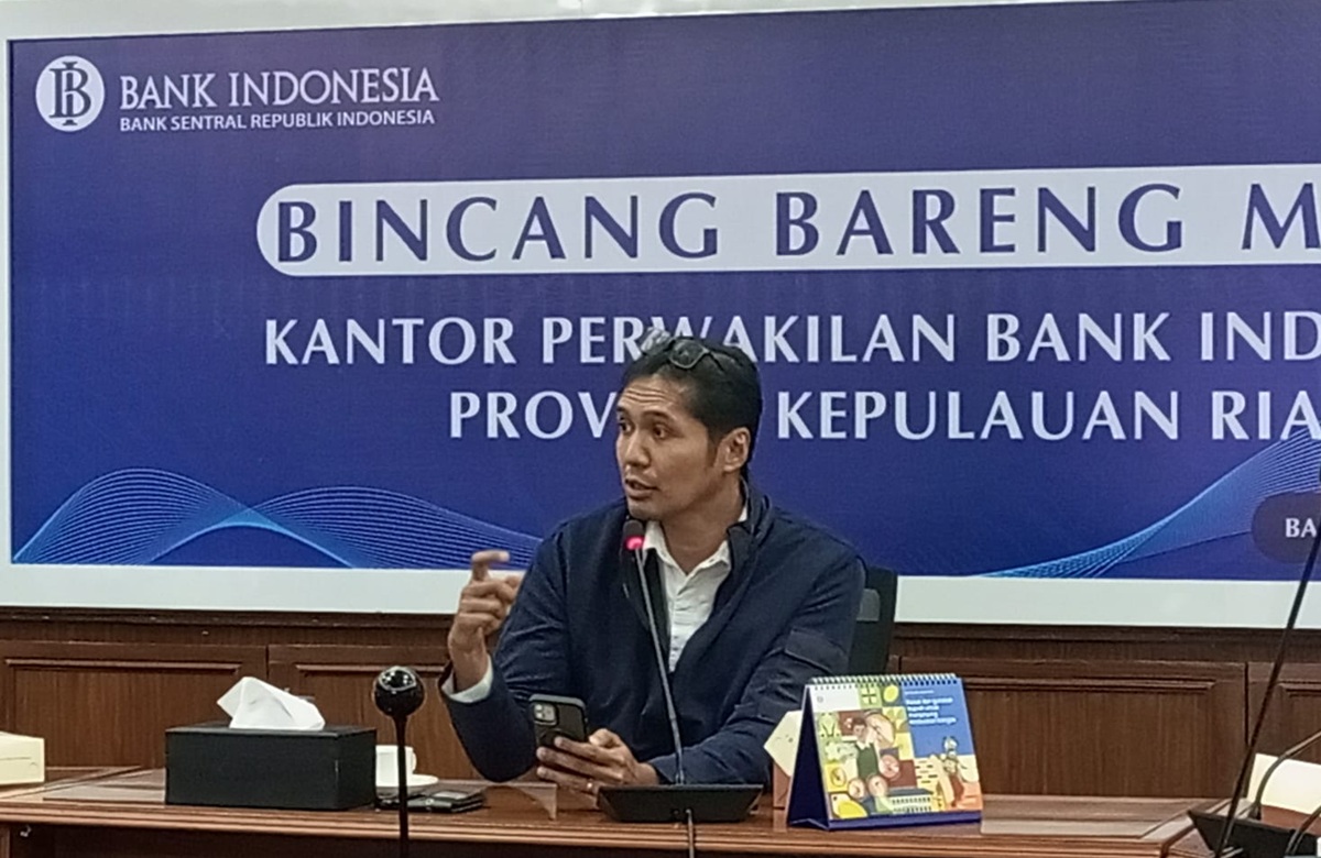 Deputi Kepala Perwakilan BI Kepri, Adidoyo Prakoso