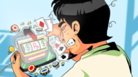 Illustrasi Judi Online