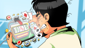Illustrasi Judi Online