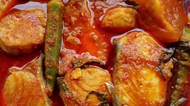 Ilustrasi Ikan ASam Pedas