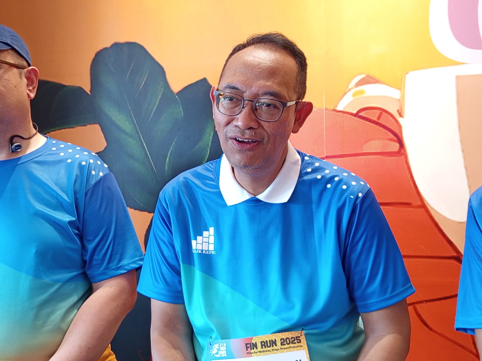 Kepala Cabang BTN Batam yang juga Ketua Forum Komunikasi Industri Jasa Keuangan (FKIJK) Kepulauan Riau, Indra Sakti Agung Nugroho