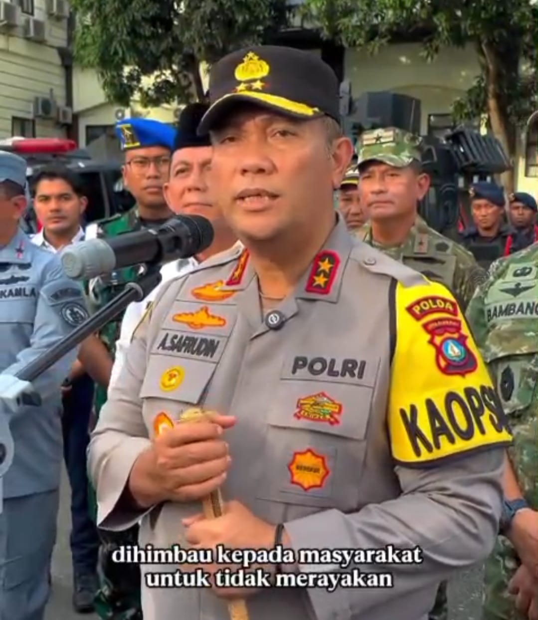 Kepala Kepolisian Daerah Kepulauan Riau (Kapolda Kepri) Irjen Pol Asep Safrudin, S.I.K., M.H.,