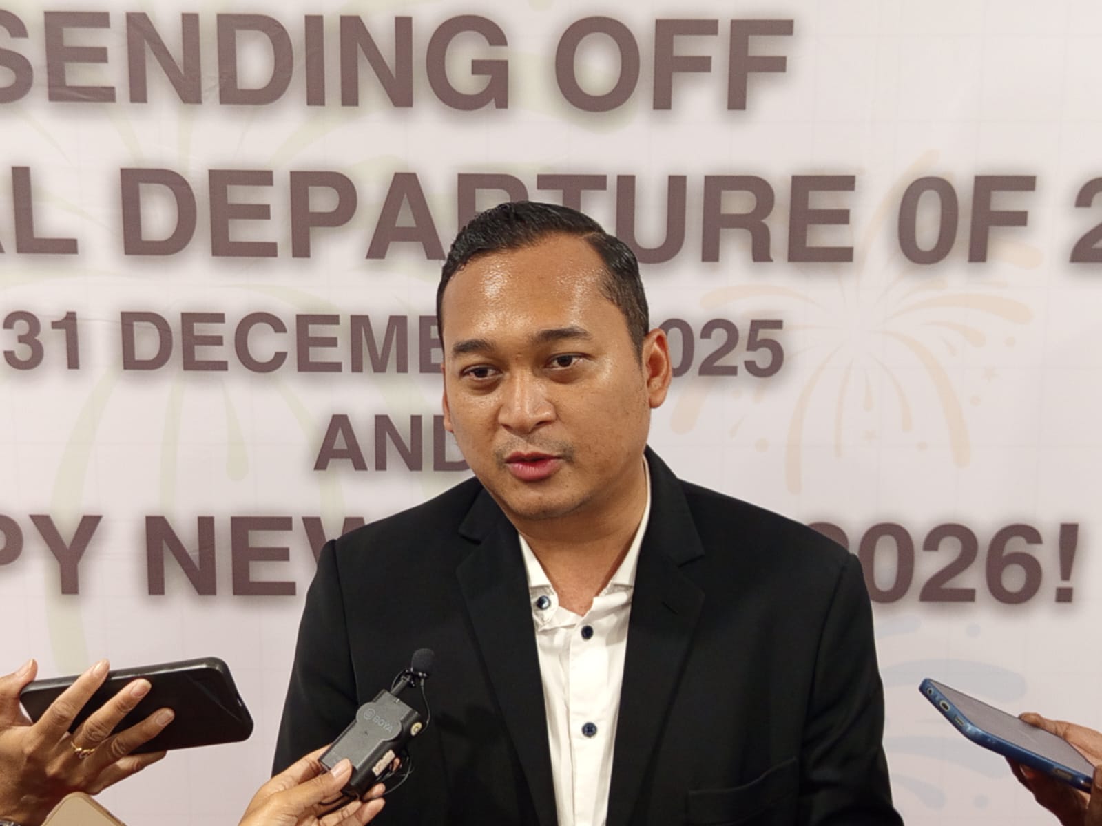 Direktur Utama PT Bandara Internasional Batam (BIB), Annang Setia Budi