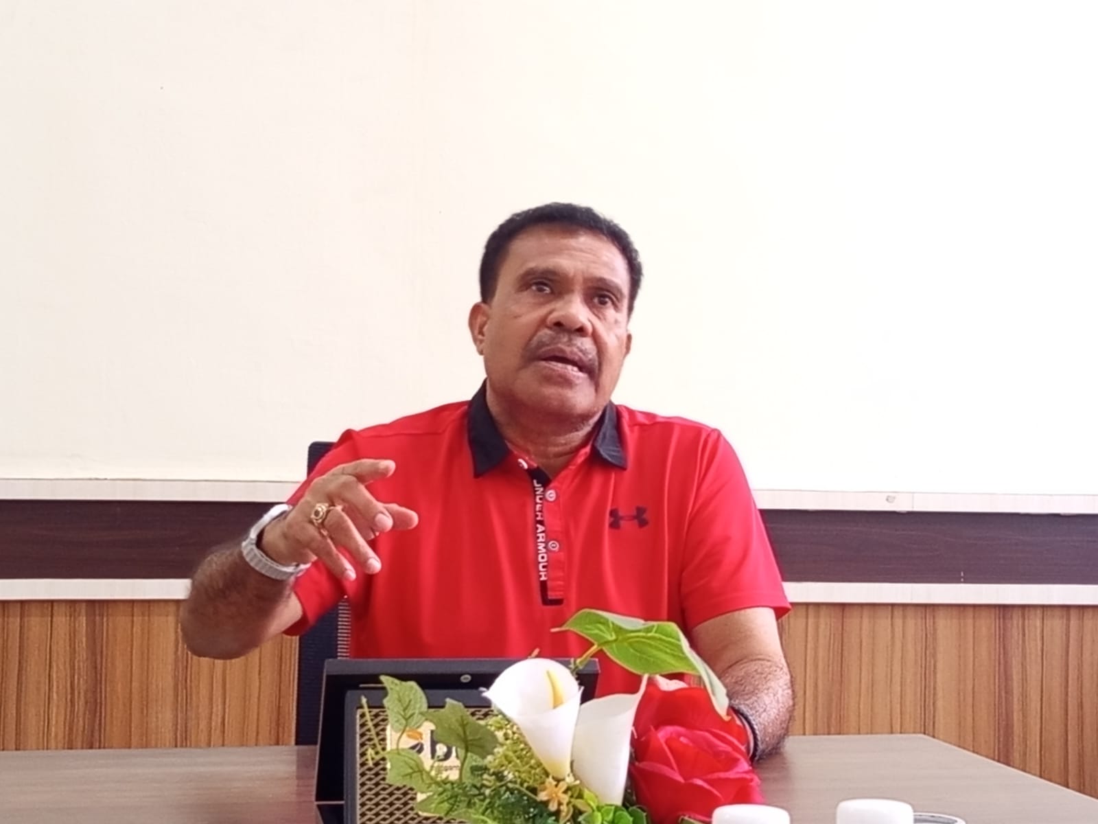 Pemimpin Cabang Perum Bulog Batam, Guido XL Pereira