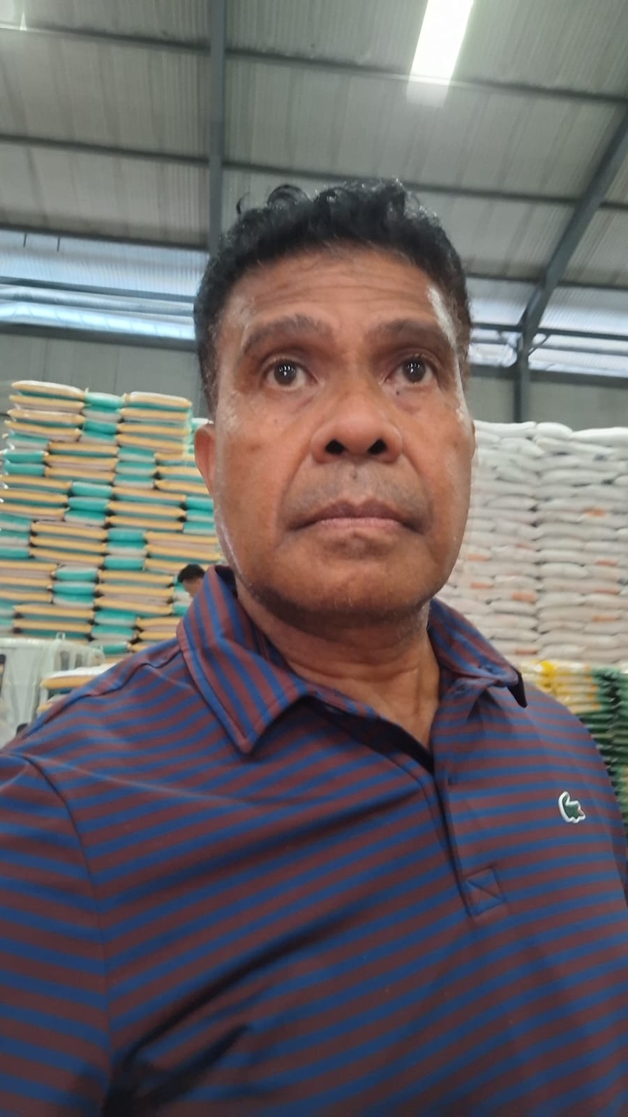 Kepala Cabang Bulog Batam Guido XL Pereira