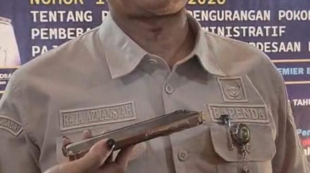 Kepala Bapenda Batam, Raja Azmansyah,