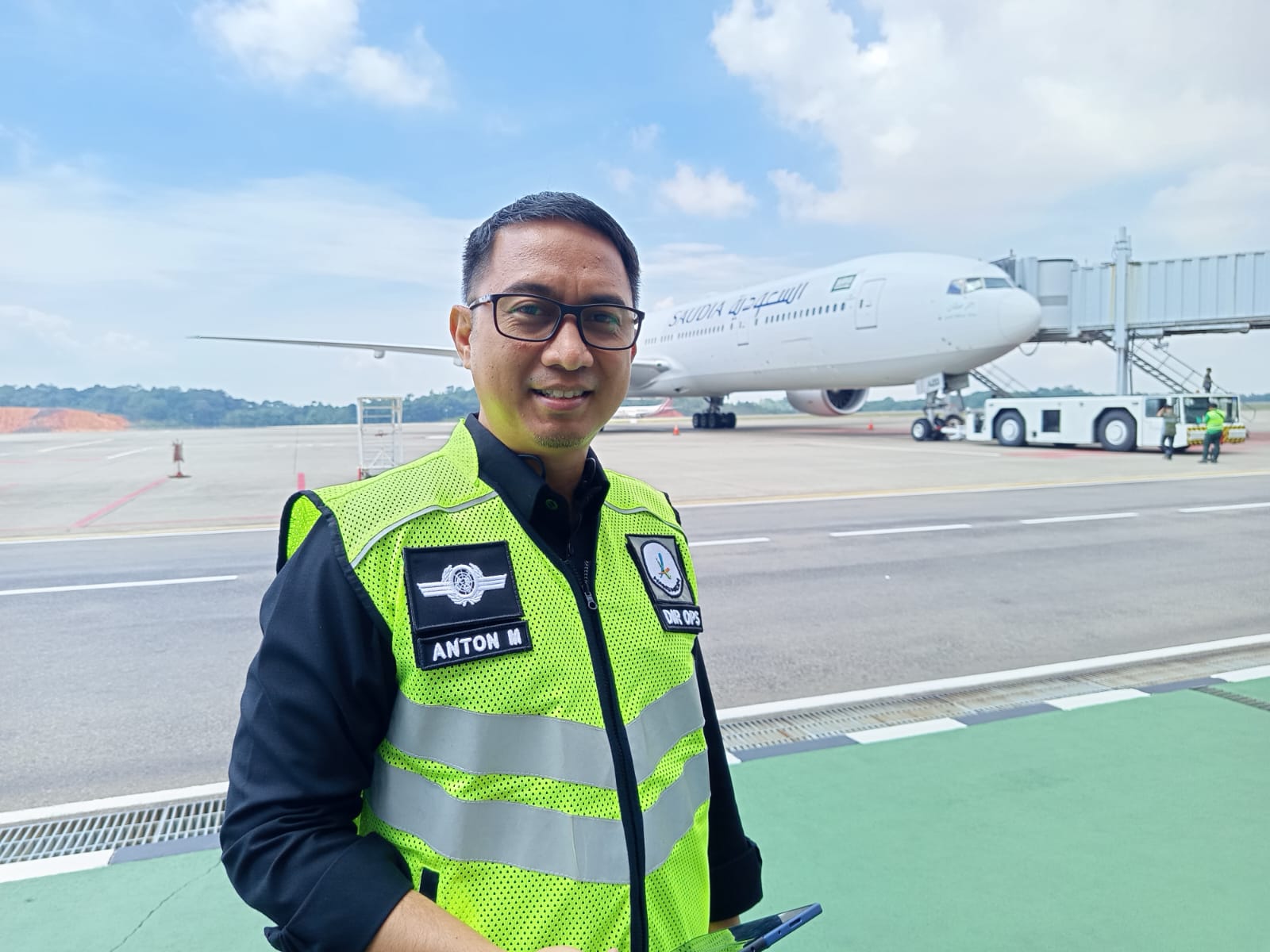Direktur Operasional PT Bandara Internasional Batam, Anton Marthalius