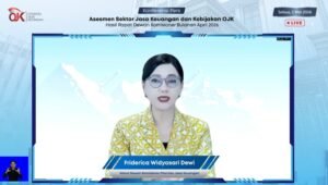 Ketua Dewan Komisioner OJK, Friderica Widyasari Dewi