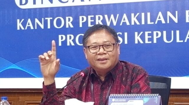 Kepala Perwakilan Bank Indonesia Provinsi Kepulauan Riau, Rony Widijarto Purubaskoro,