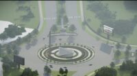 Tugu Bundaran Raja Ali Marhum Pulau Bayan