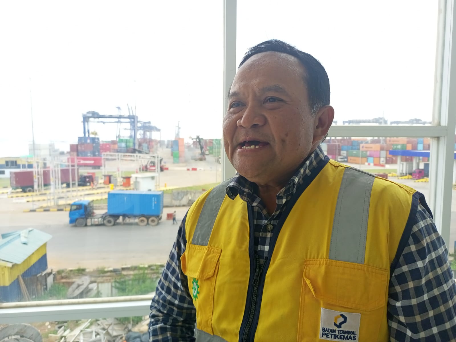 Direktur PT Batam Terminal Petikemas (BTP), Capt. Basori Alwi