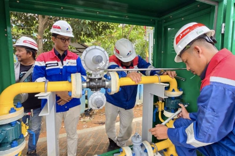 Ilustrasi Jaringan Gas dari PGN