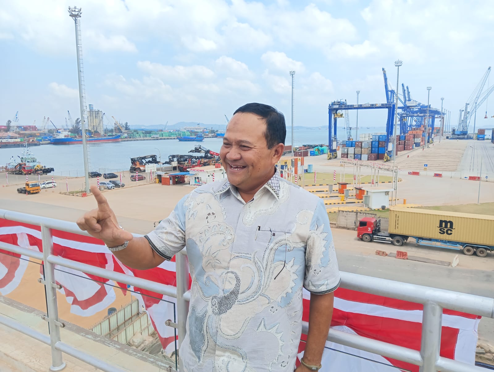 Direktur PT Batam Terminal Petikemas, Capt. Basori Alwi,