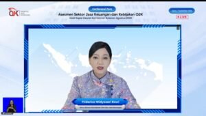Ketua Dewan Komisioner OJK, Friderica Widyasari Dewi